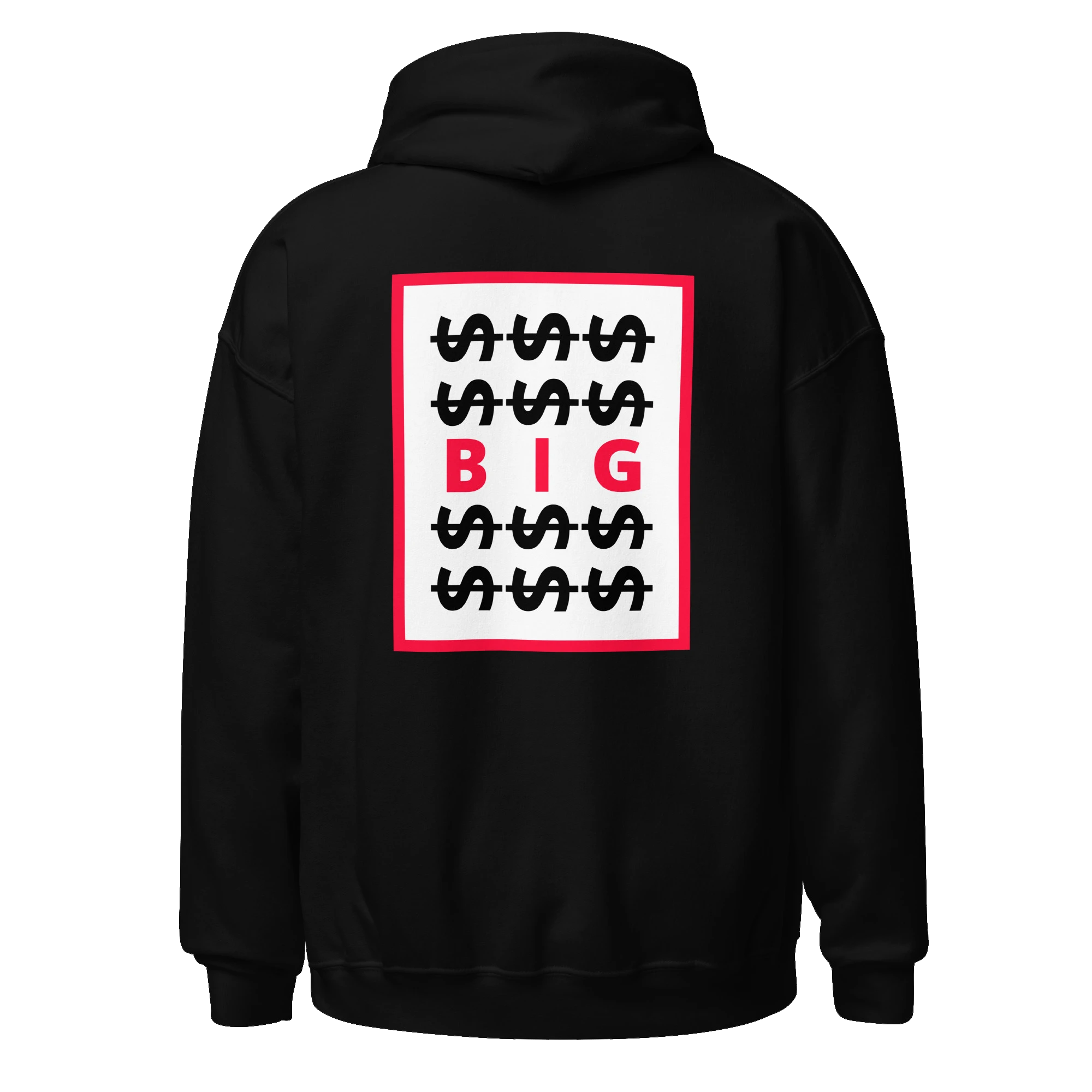 LE SOBOL $$ BIG hoodie in black with back CODE print