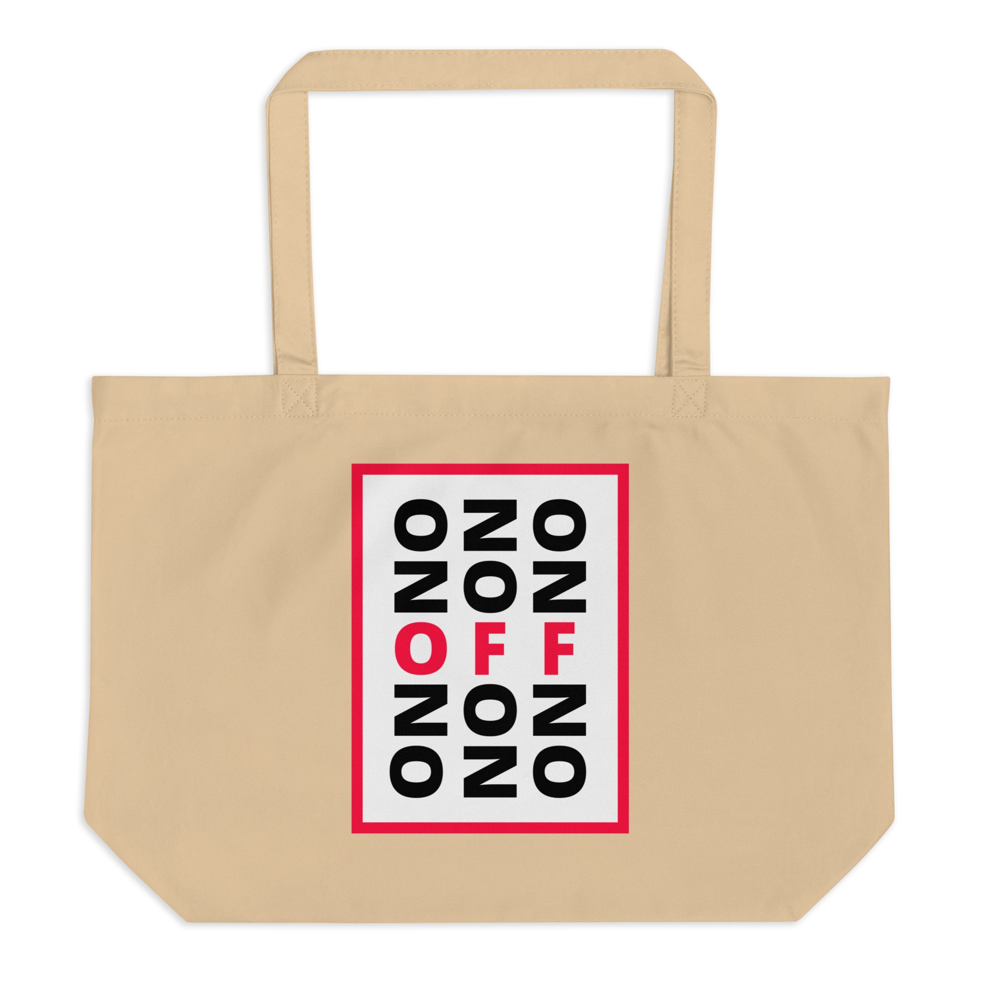 LE SOBOL ON OFF Light Form tote with front print