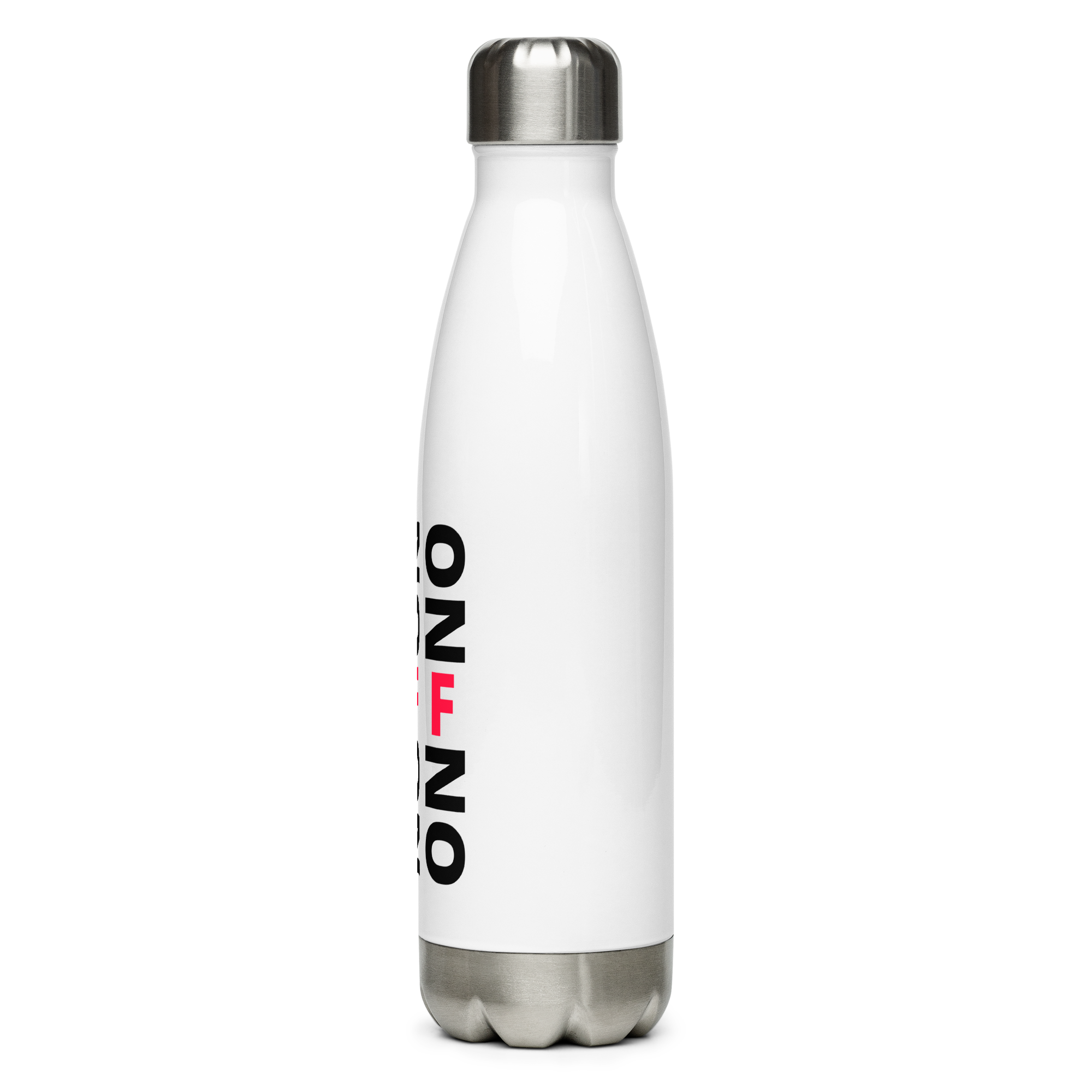 LE SOBOL ON OFF Light Form Bottle with print on left side