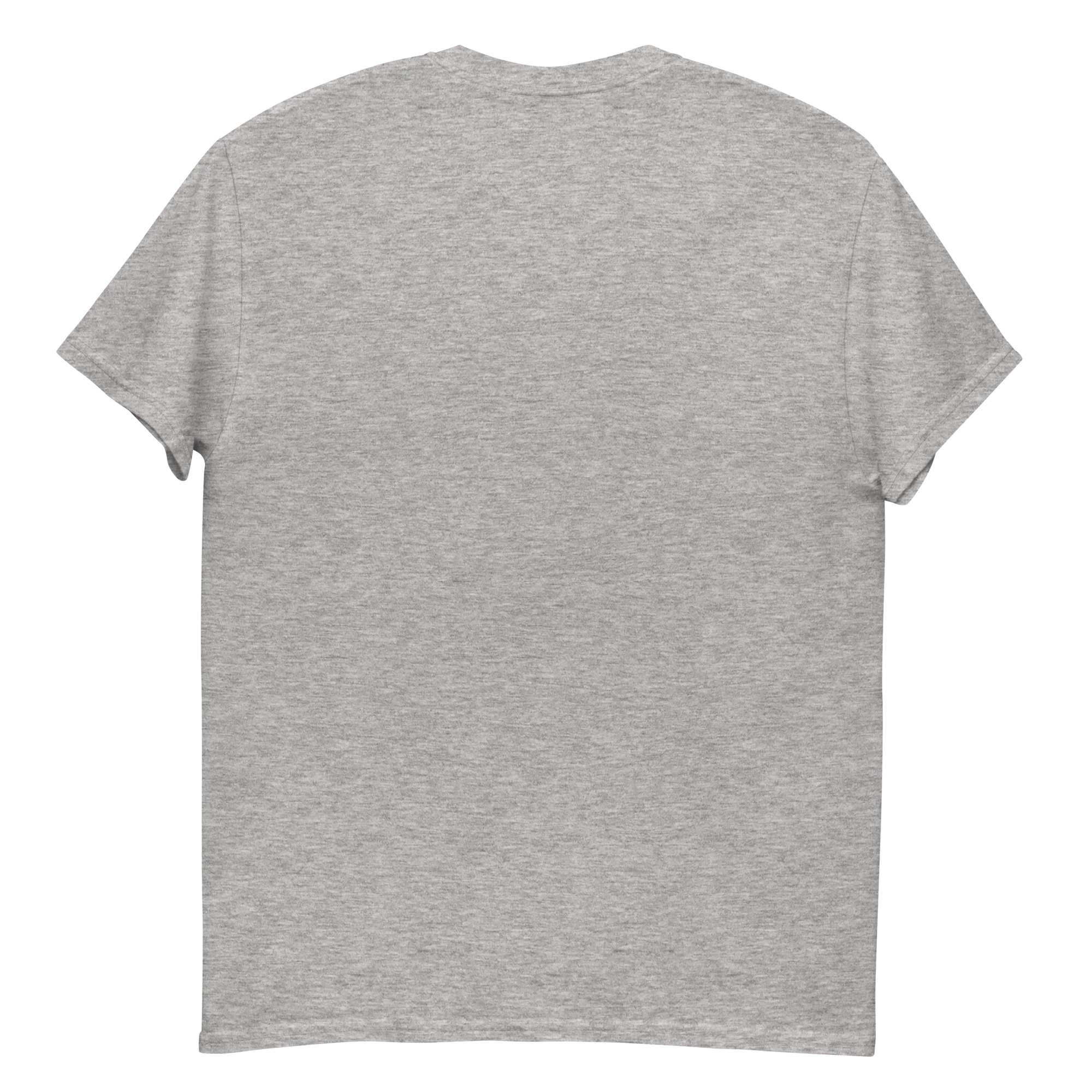 LE SOBOL ON OFF carbon grey T-Shirt back view